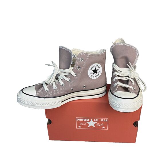 New Converse Chuck Taylor 70 High Top Sz 8 "Bite The Dust Egret Black" #A09468F - Picture 1 of 16